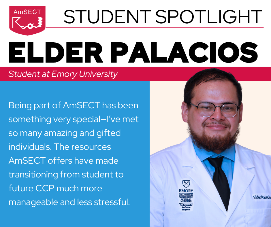 Student Spotlight, Elder Palacios