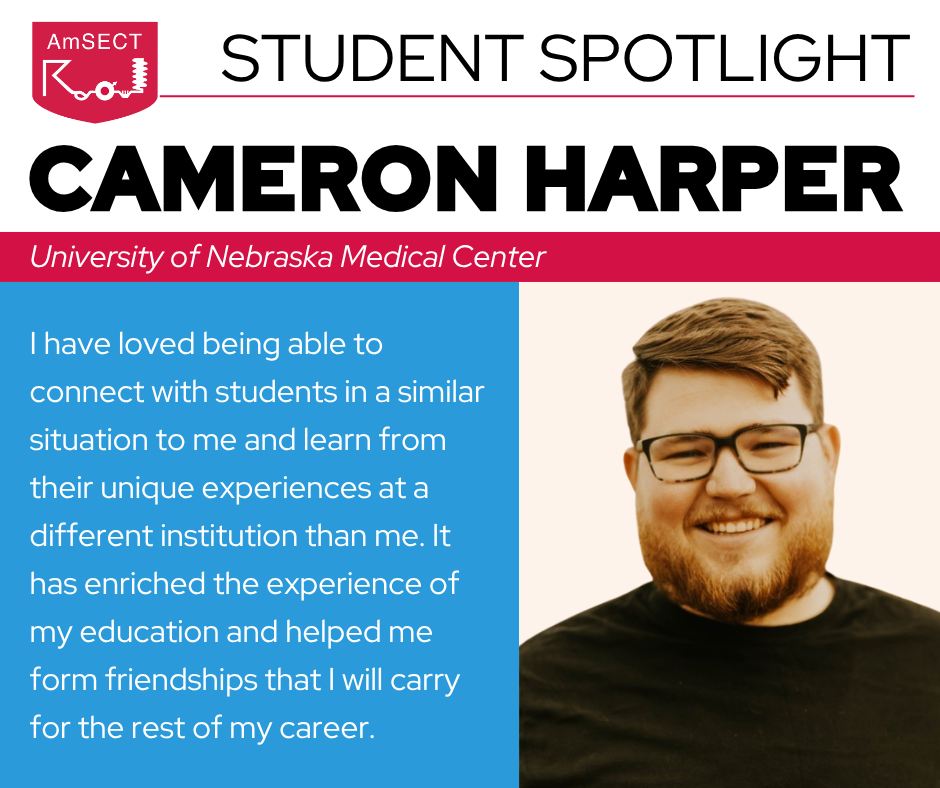 Student Spotlight, Cameron Harper
