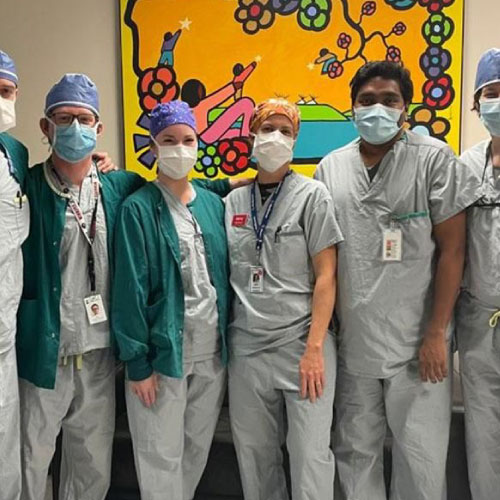 The perfusion team at Saskatchewan Health Authority celebrated Perfusion Week by highlighting members of their team including Marnie Olson, a perfusionist working in the operating room! 
